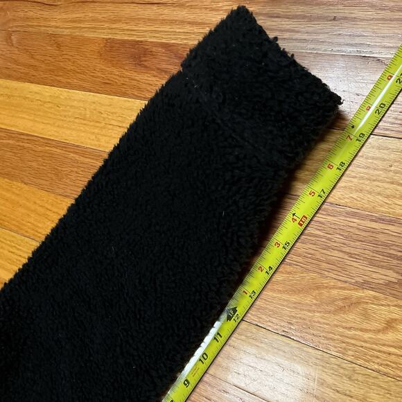 LL Bean x Todd Snyder Hi Pile Sherpa Polar Fleece Snap Jacket Black Size Large - Picture 5 of 7